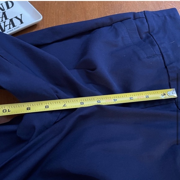 Jones New York Signature Women’s Blue Slim Fit Stretch Pants Trousers Size Med - Picture 4 of 6